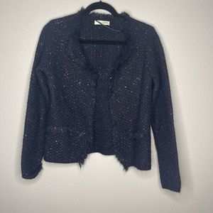 Cocogio Made In Italy  Wool Blend Cardigan Size Small